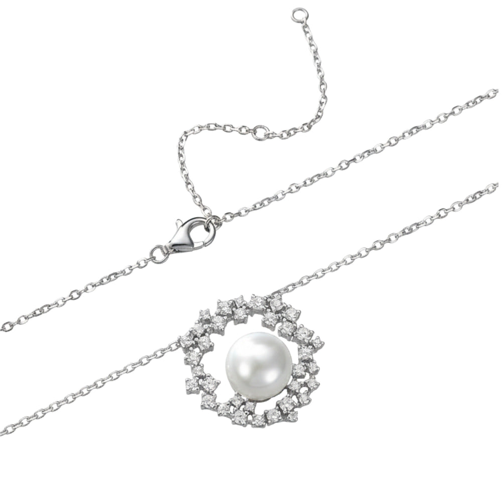 Livie White Pearl Necklace