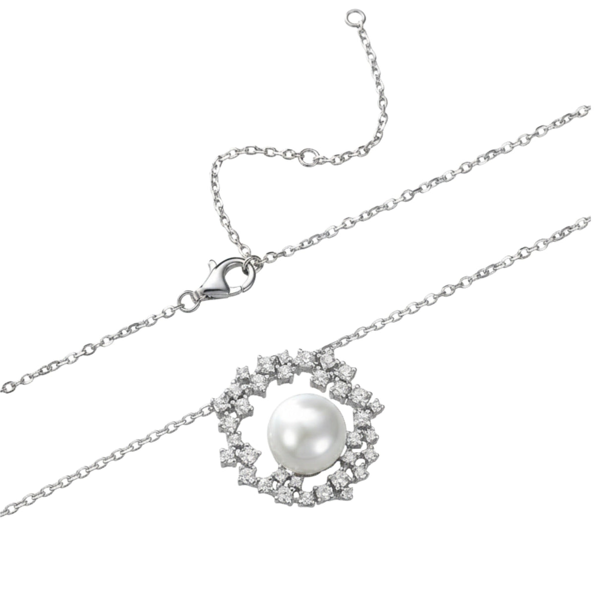 Livie White Pearl Necklace