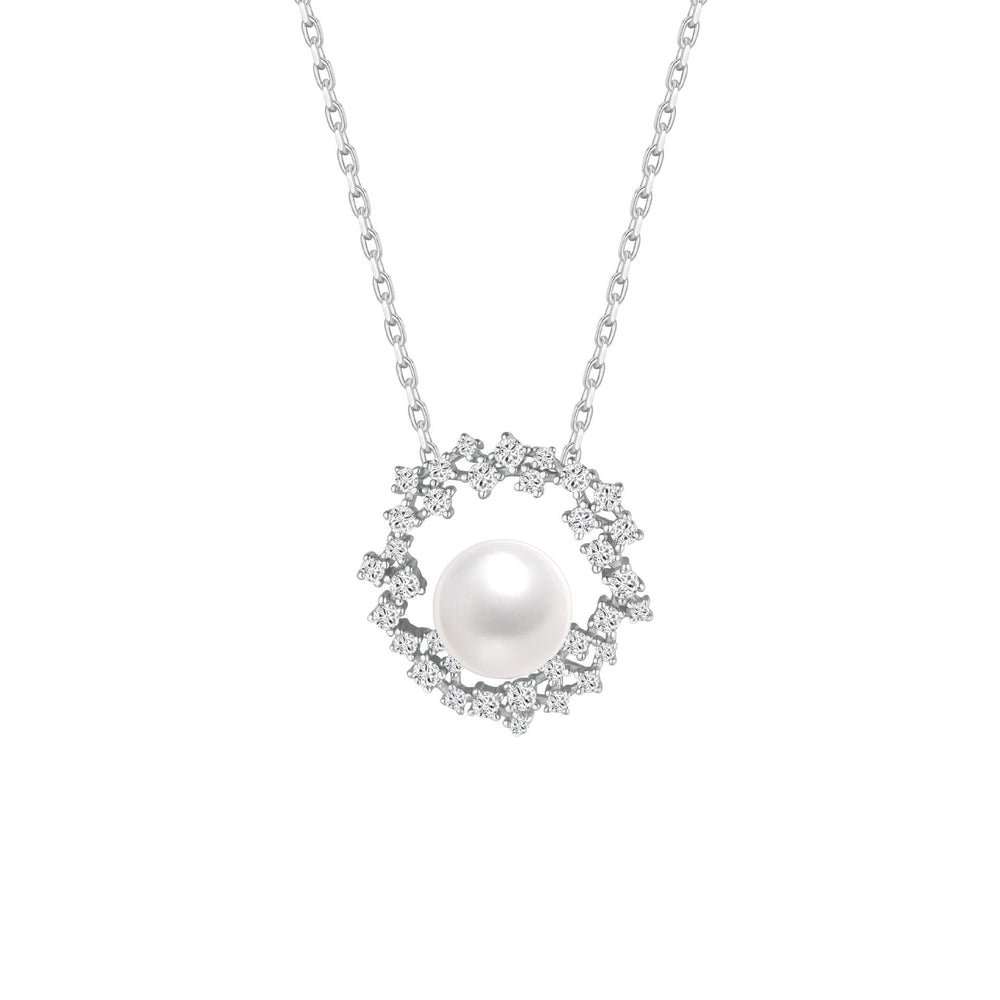 Livie White Pearl Necklace
