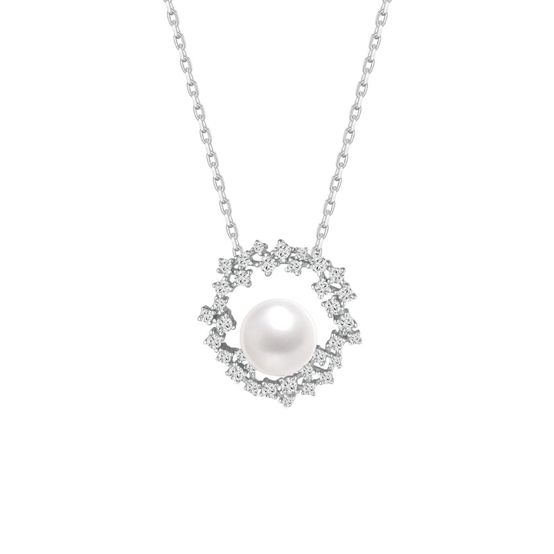 Livie White Pearl Necklace