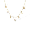 Lorena 14K Gold Multiple Sea Motifs Necklace