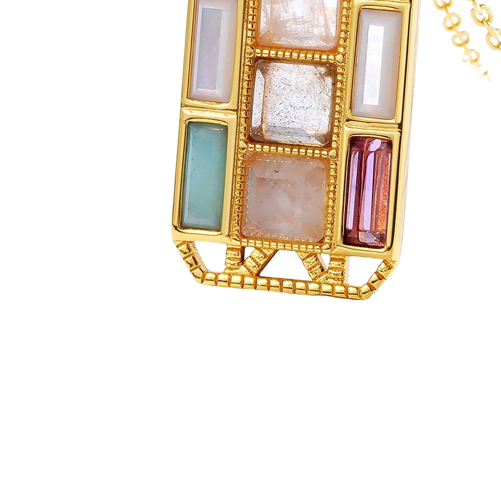 Lovina Multicolors Palette Necklace