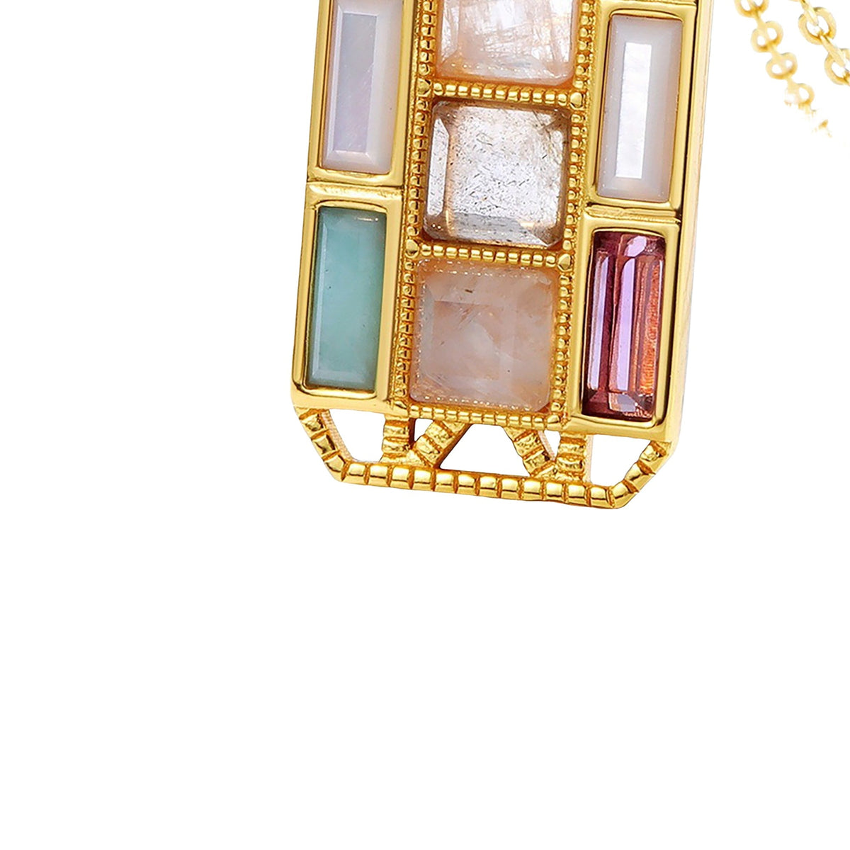 Lovina Multicolors Palette Necklace