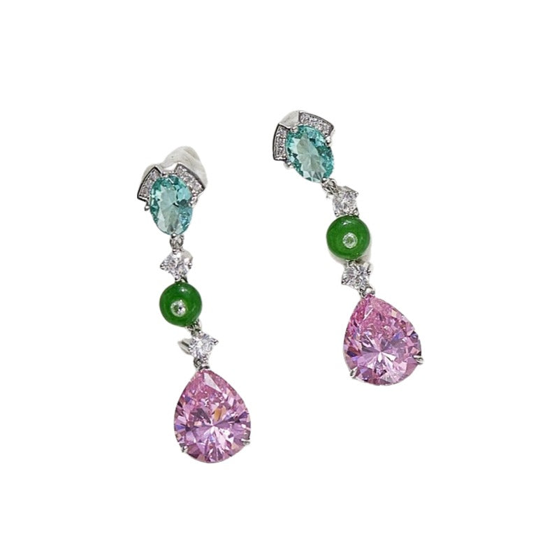 Lunette 14K Gold Teardrop Earrings