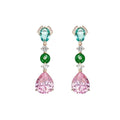 Lunette 14K Gold Teardrop Earrings