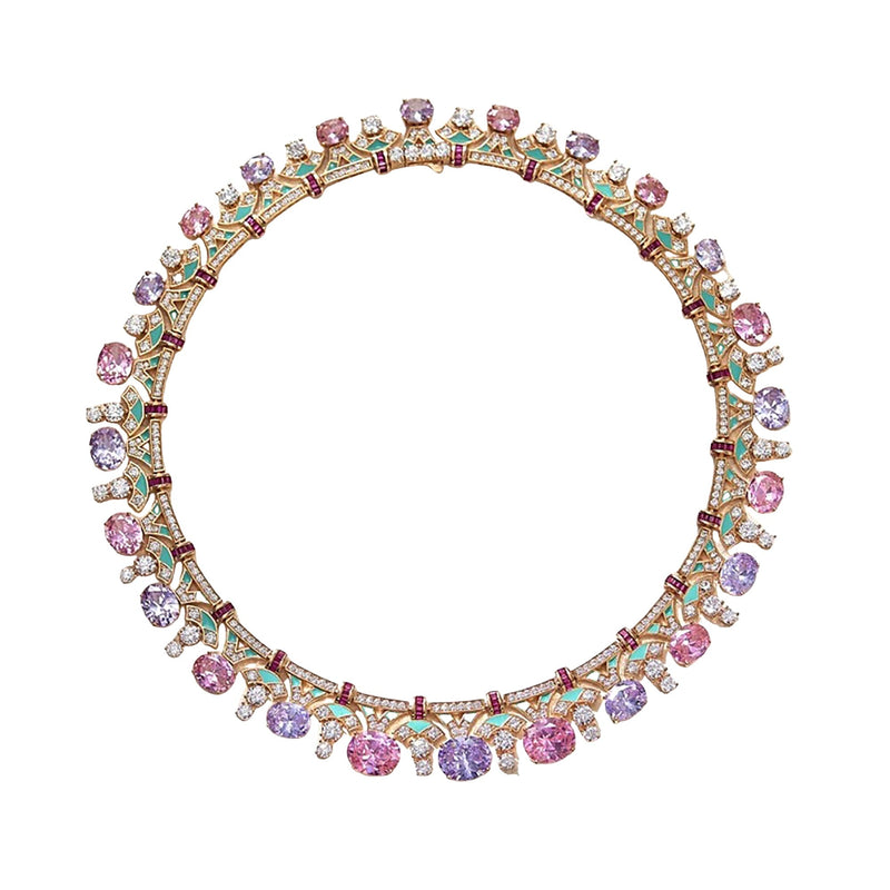 Lunette Oval Necklace
