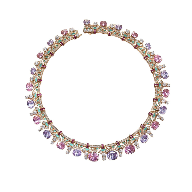 Lunette Oval Necklace