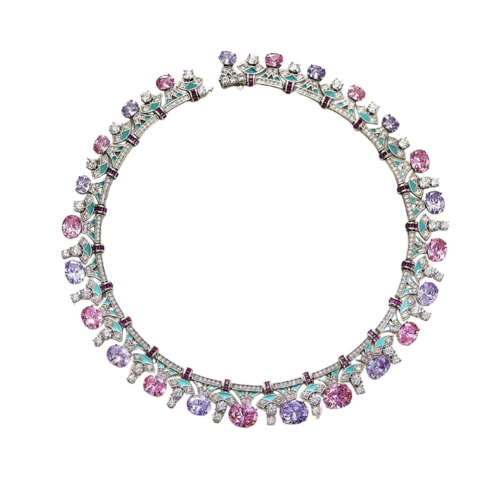 Lunette Oval Necklace
