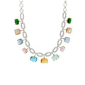 Lysange Multicolor Cushion Necklace