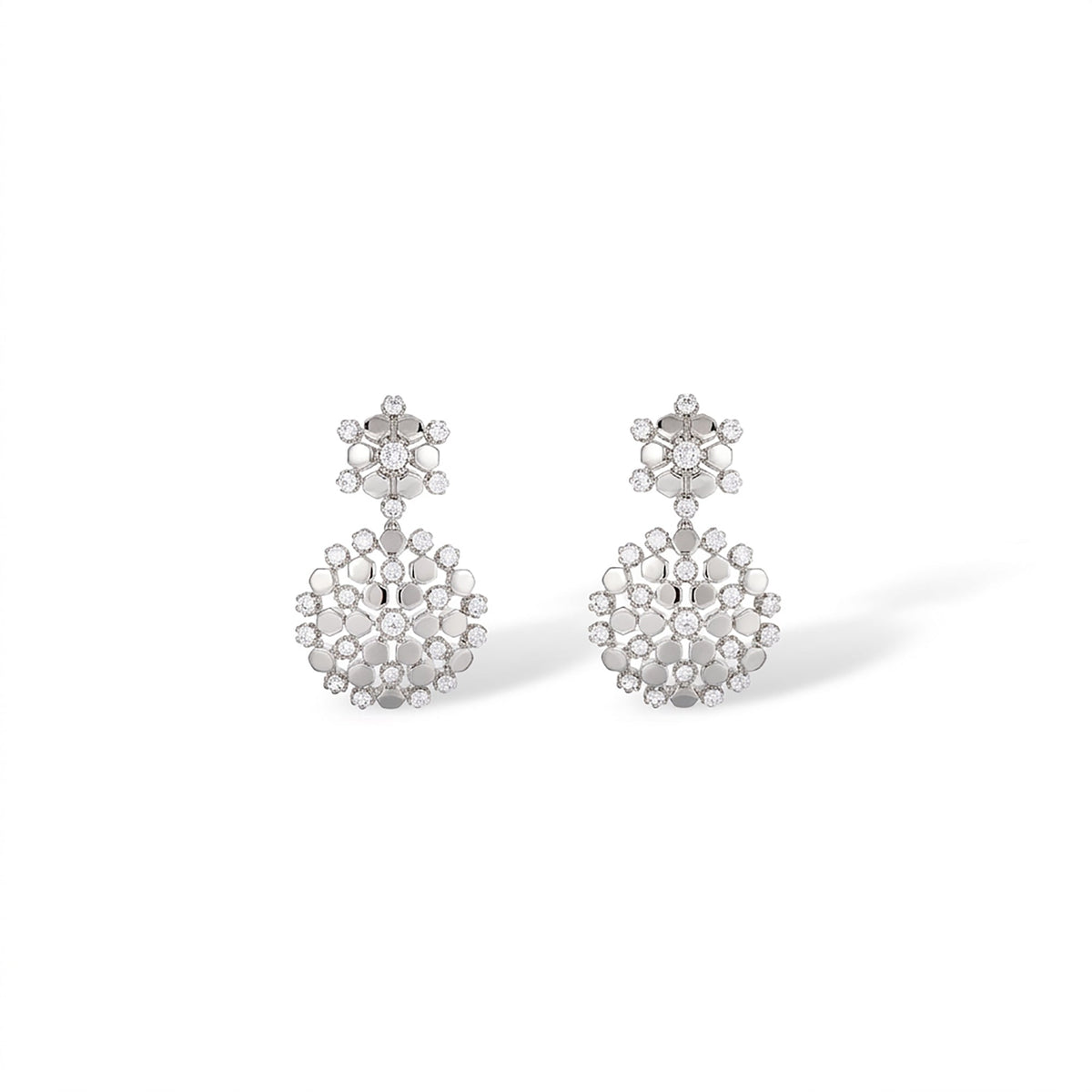 Madita 14K Gold Circular Earrings