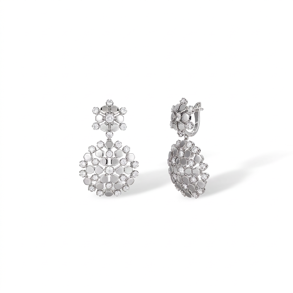 Madita 14K Gold Circular Earrings