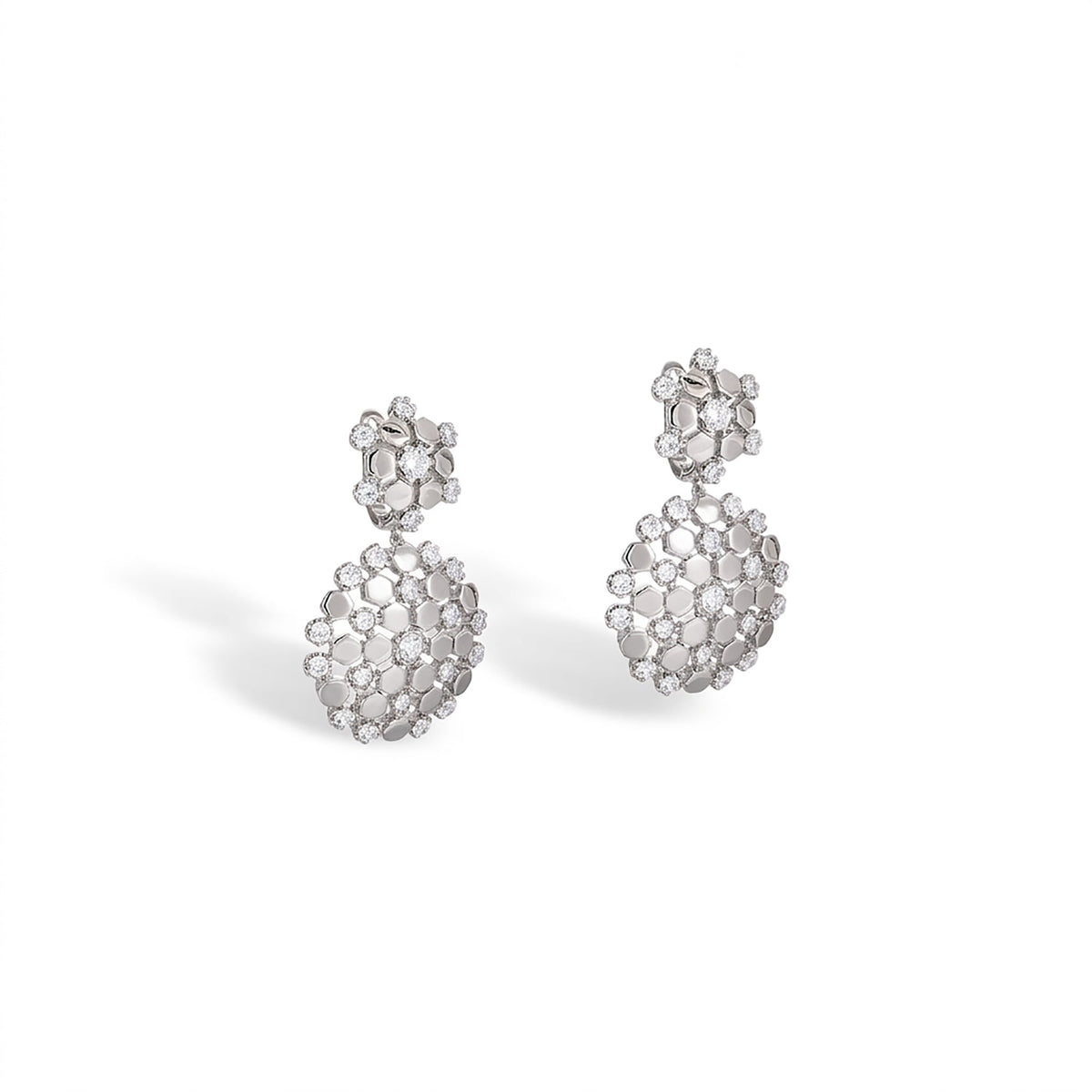 Madita 14K Gold Circular Earrings
