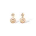 Madita 14K Gold Circular Earrings