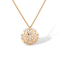 Madita 14K Gold Circular Necklace