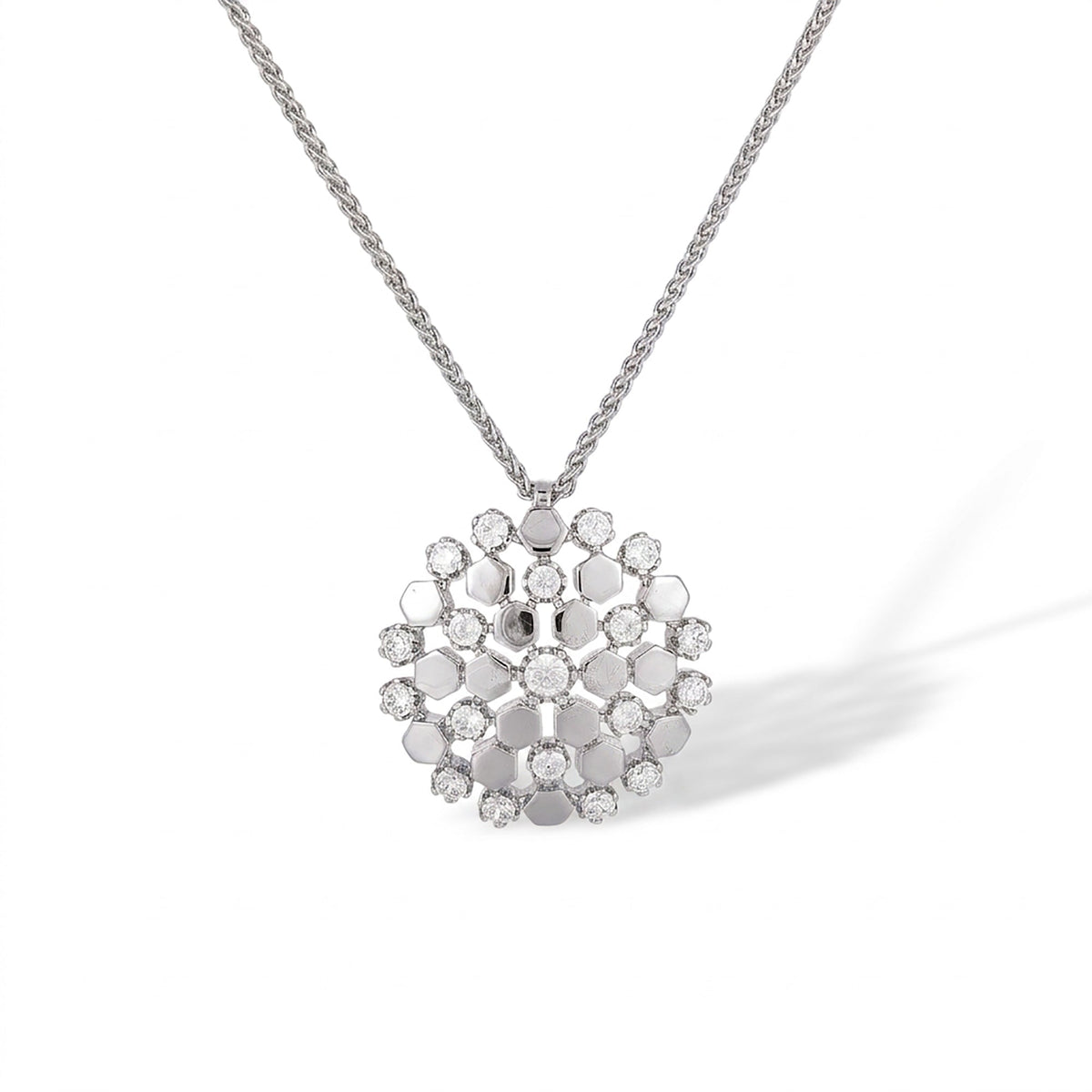 Madita 14K Gold Circular Necklace
