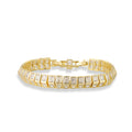 Magda 14K Gold Square Tennis Bracelet