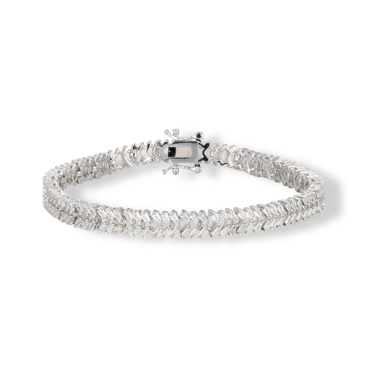 Maguelone 14K Gold Baguette Tennis Bracelet