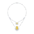 Maguelone Double-Layer Emerald Necklace