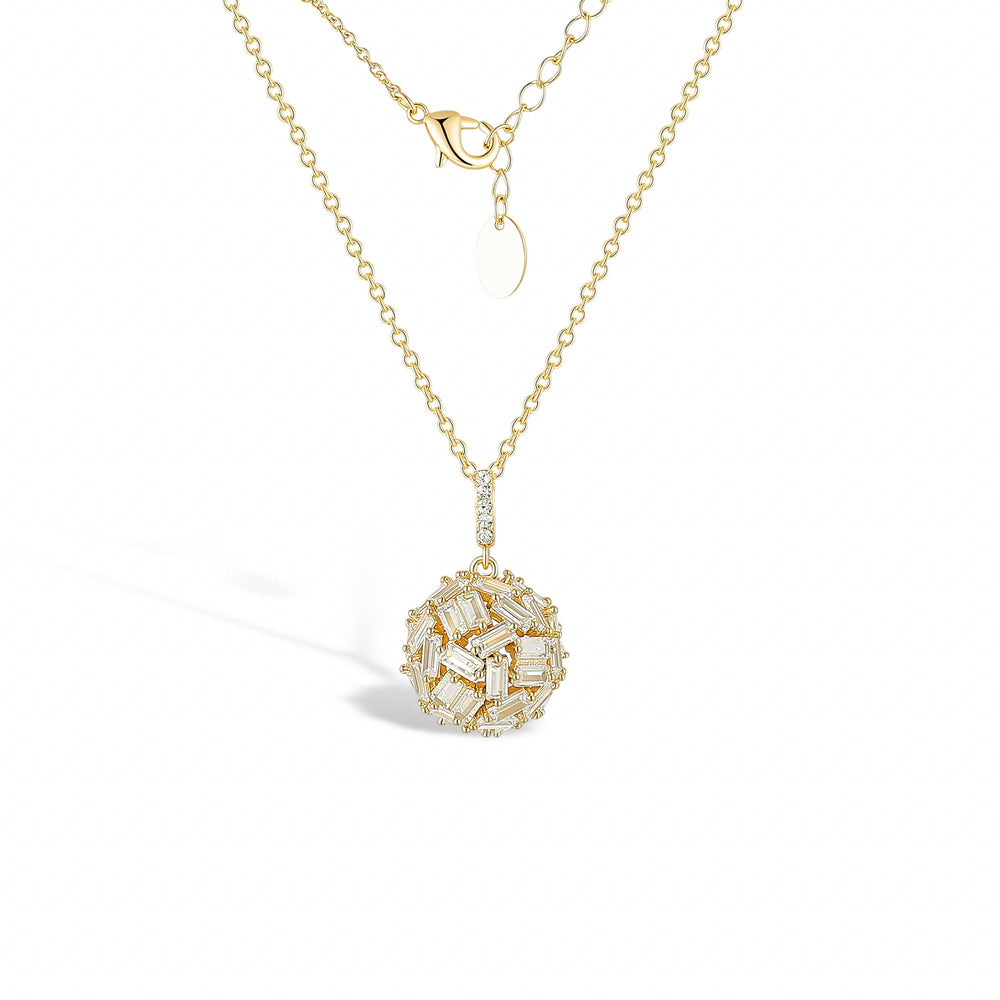 Maïlis 14K Gold Round Necklace