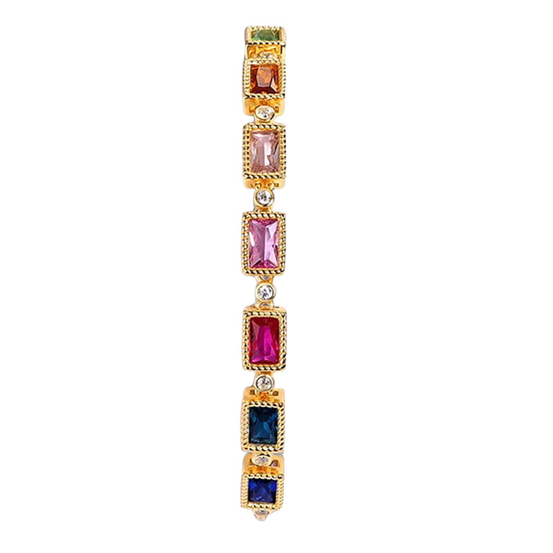 Maïwenn Multicolor Rectangular Bracelet