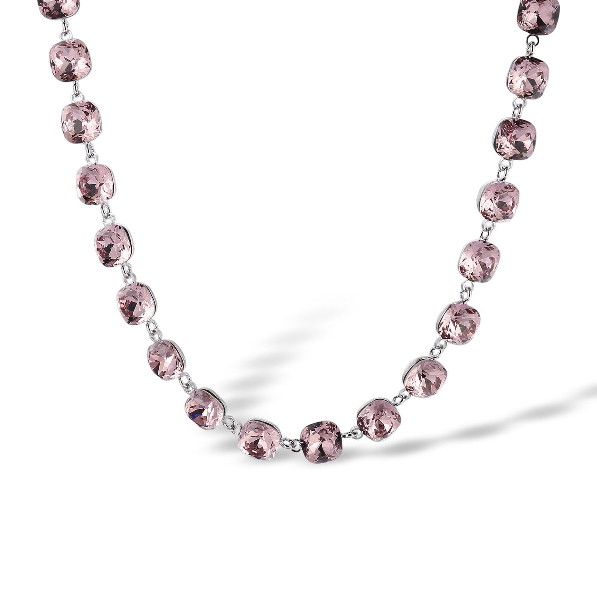 Malina Cushion Crystal Necklace