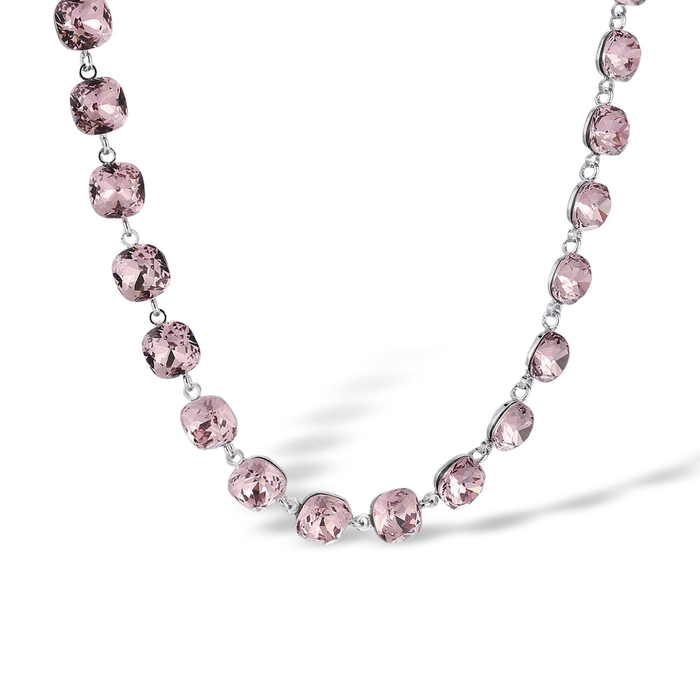 Malina Cushion Crystal Necklace