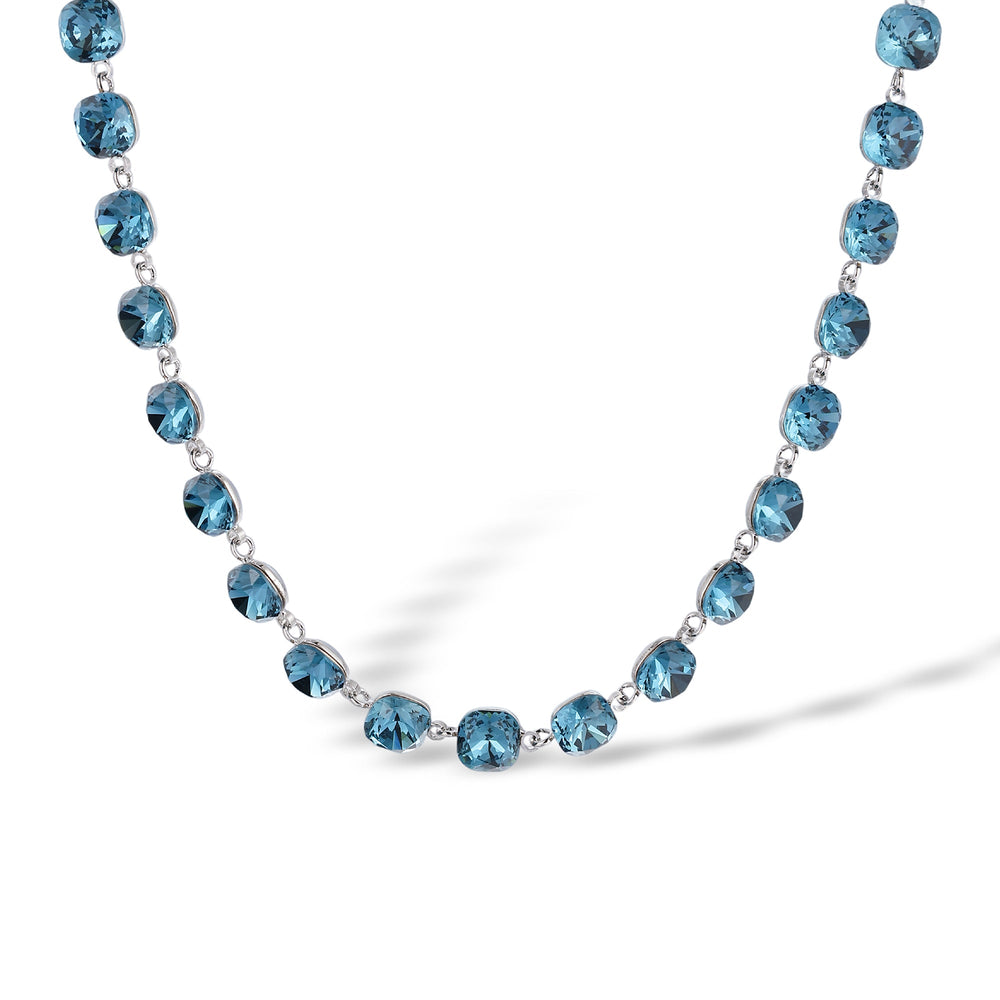 Malina Cushion Crystal Necklace