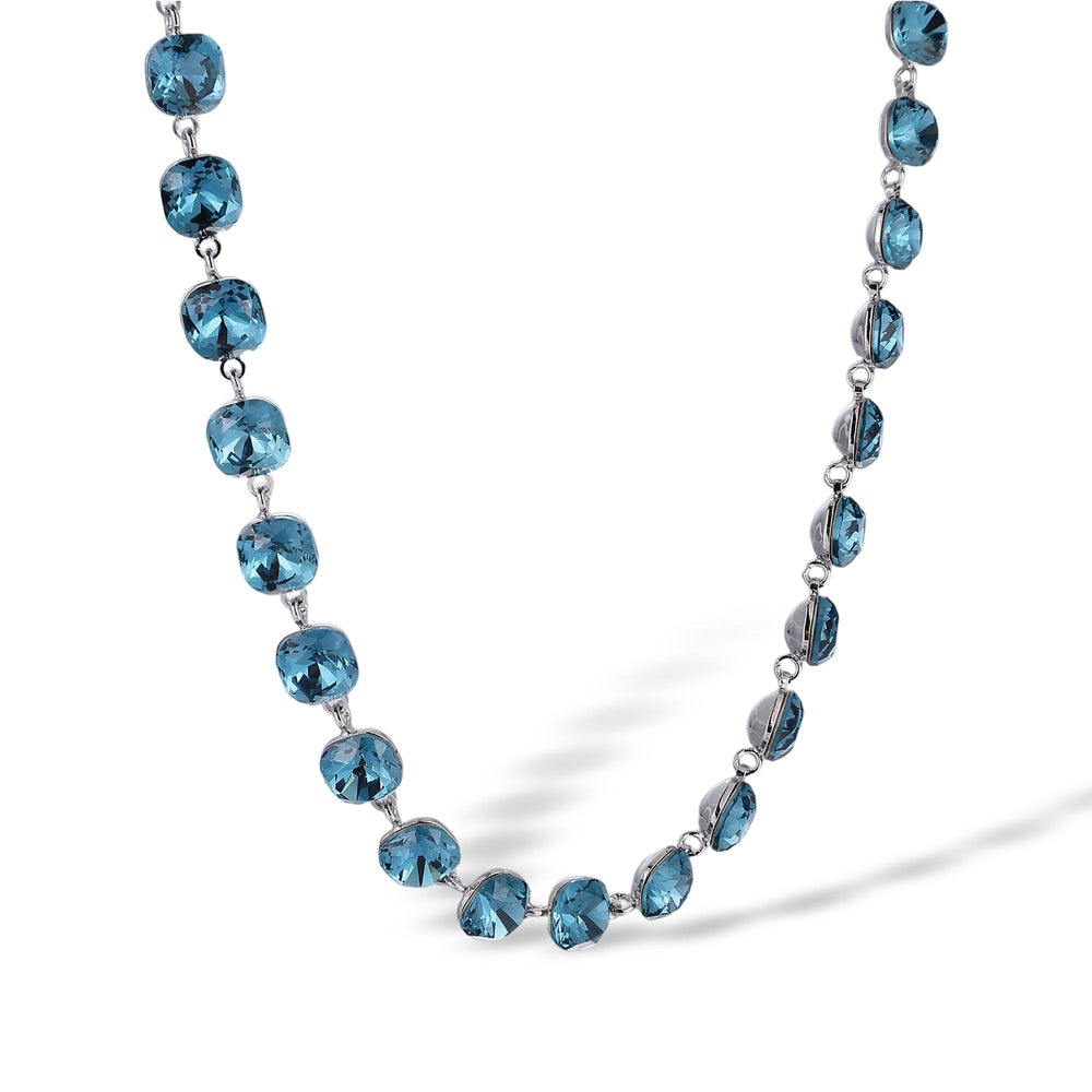Malina Cushion Crystal Necklace