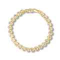 Mareike 14K Gold Round Tennis Bracelet