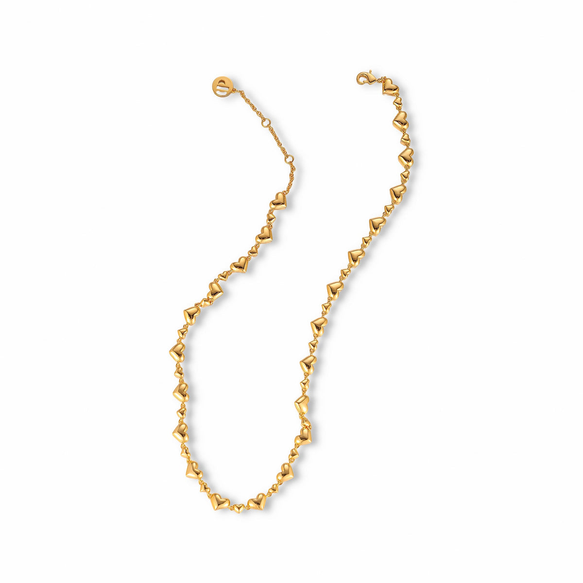 Margot 14K Yellow Gold Heart Necklace