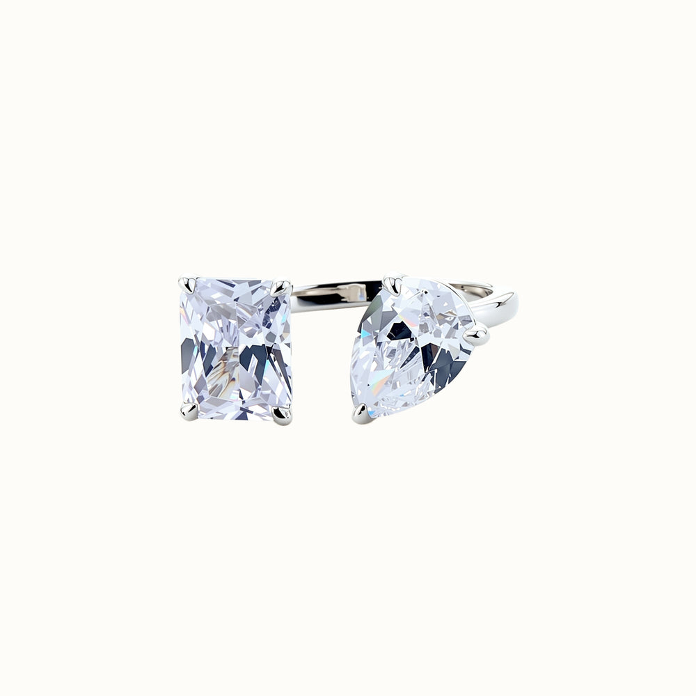 Mariane White Open Ring