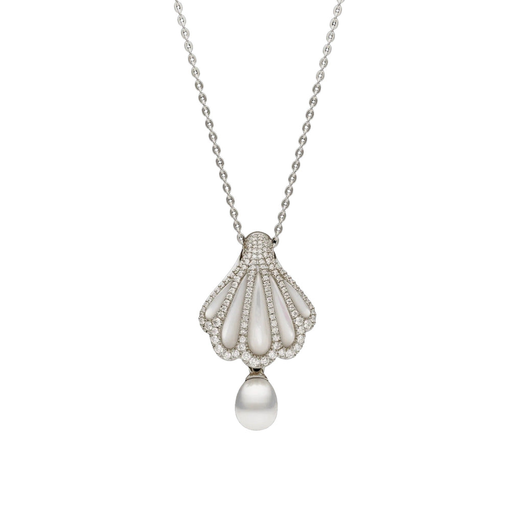 Marika 14K Yellow Gold Shell Pearl Necklace
