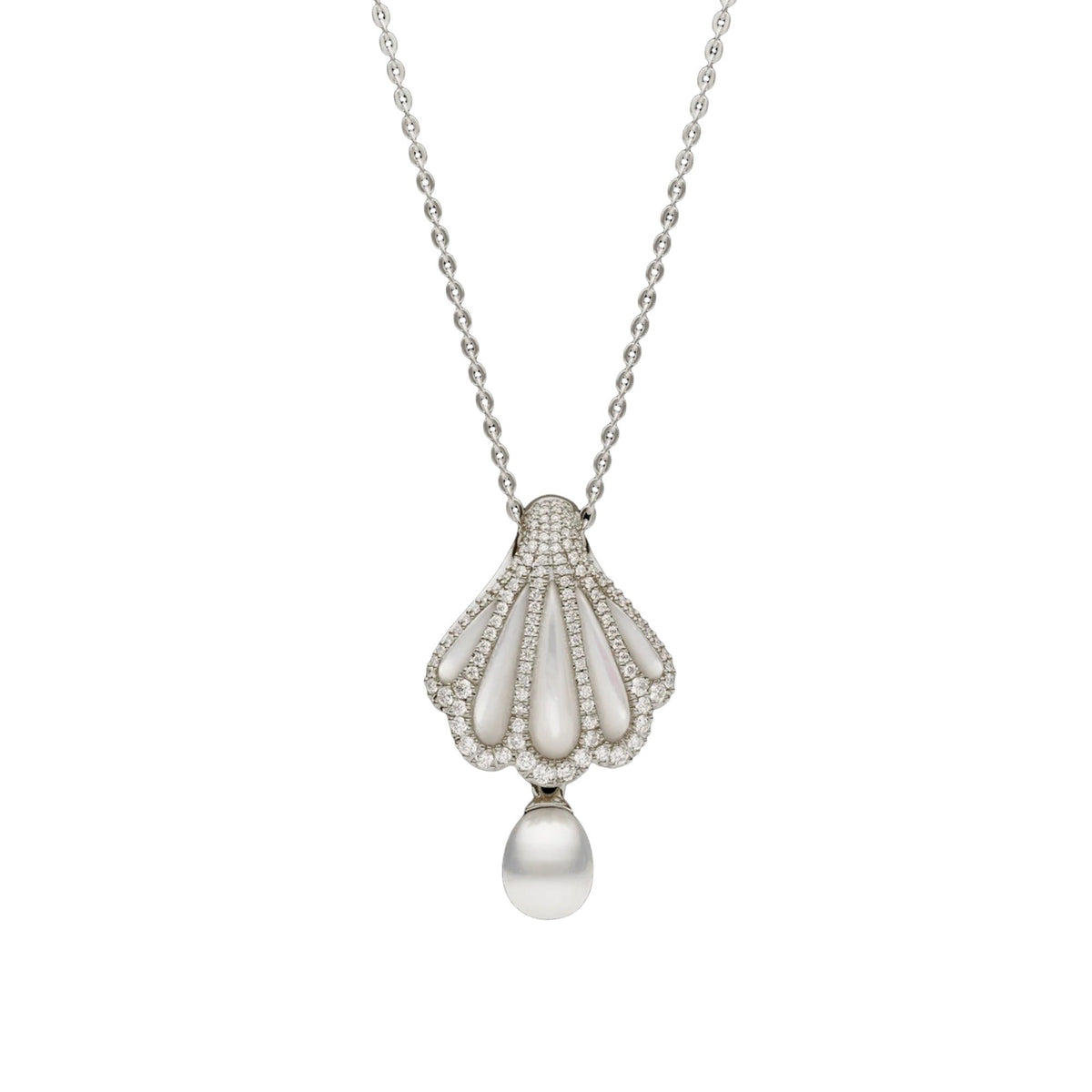 Marika 14K Yellow Gold Shell Pearl Necklace