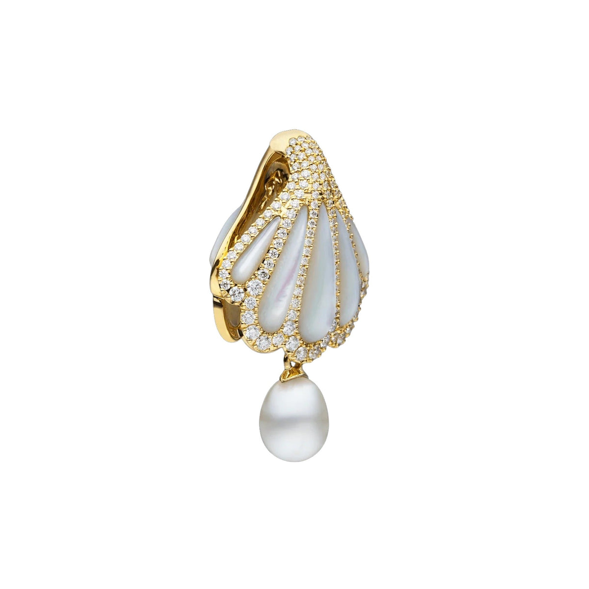 Marika 14K Yellow Gold Shell Pearl Necklace