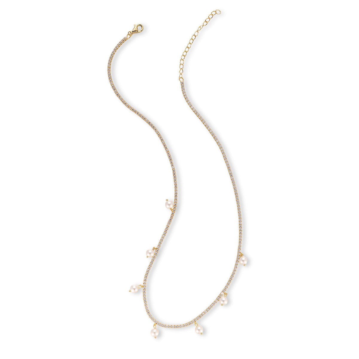 Marisol 14K Gold Pearl Necklace