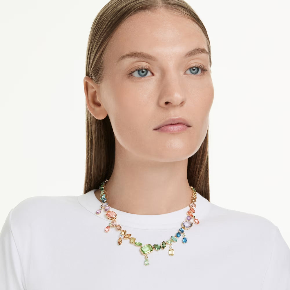 Marissa Multicolor Mixed Shape Necklace