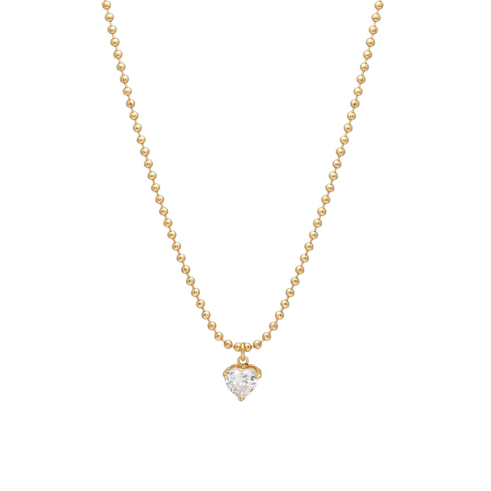 Marita 14K Gold Heart Necklace