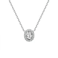 Marlène Lively Oval White Necklace