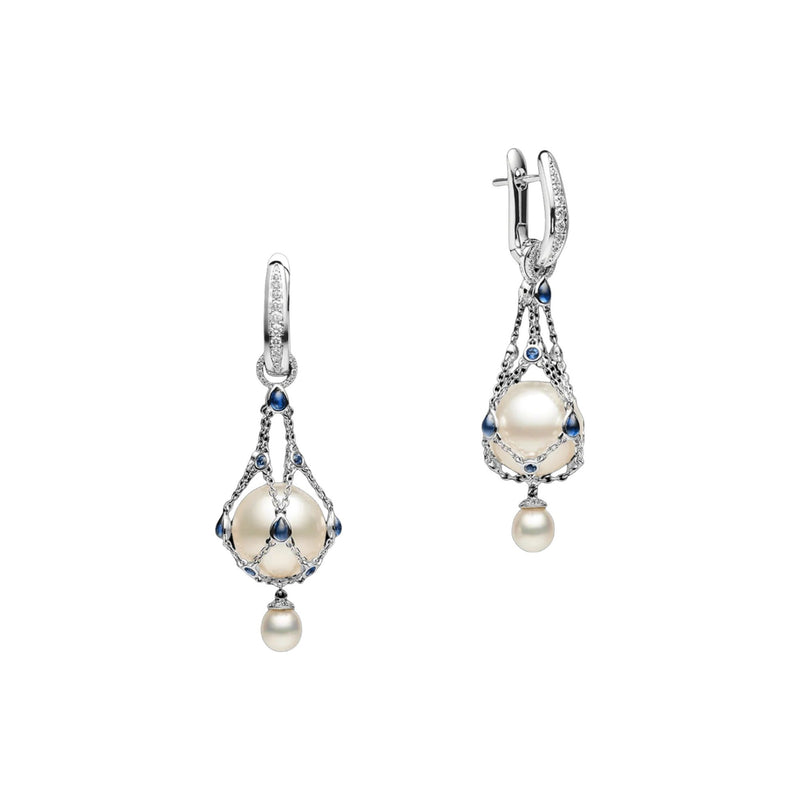 Mathilda Accent Pearl Earrings