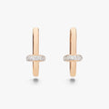Meike Gold Belt Buckle Earrings