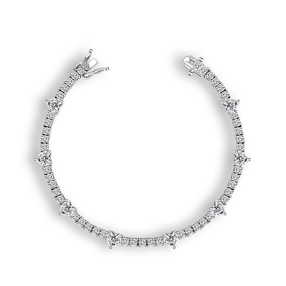 Mélissandre Heart Bracelet