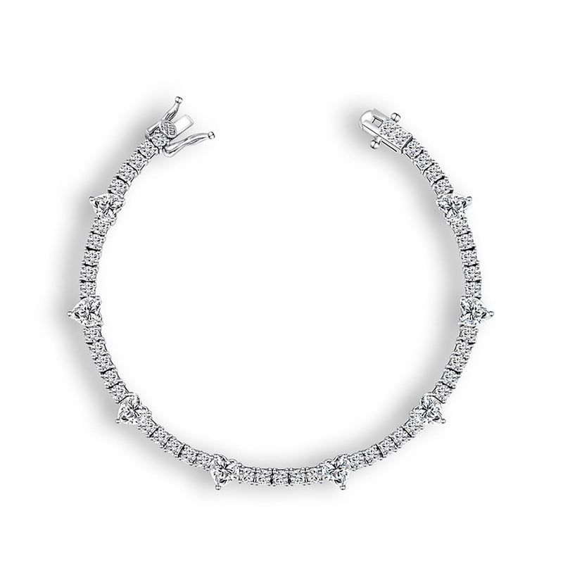 Mélissandre Heart Bracelet