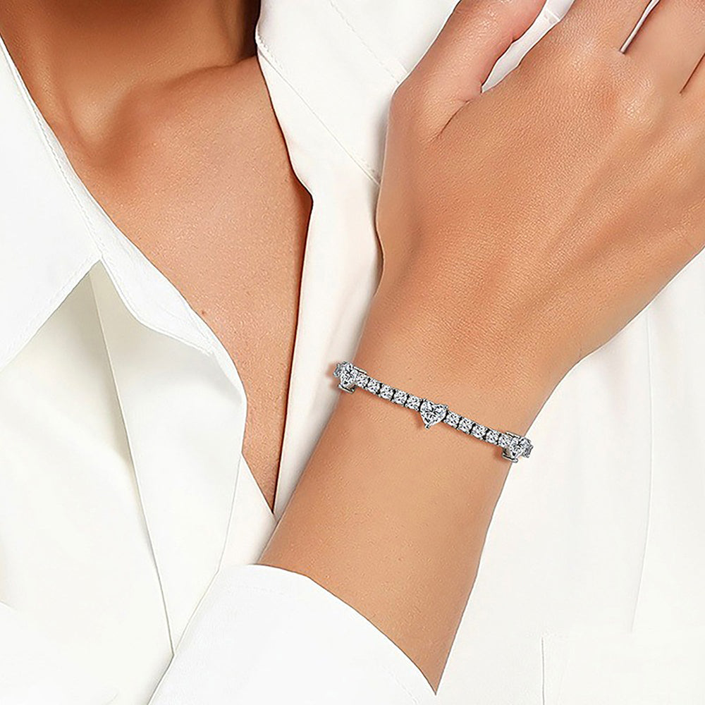 Mélissandre Heart Bracelet