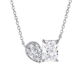 Mélusine White Teardrop Necklace