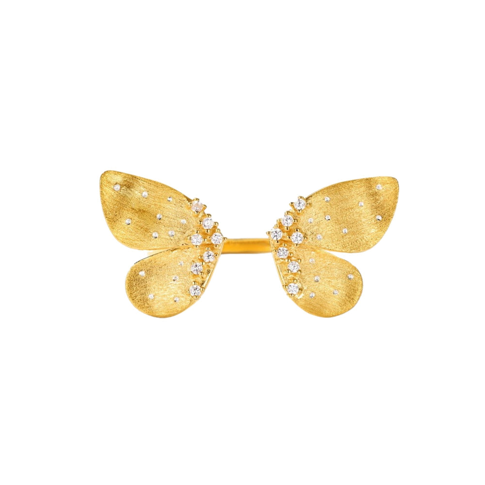 Minna 14K Gold Butterfly Open Ring