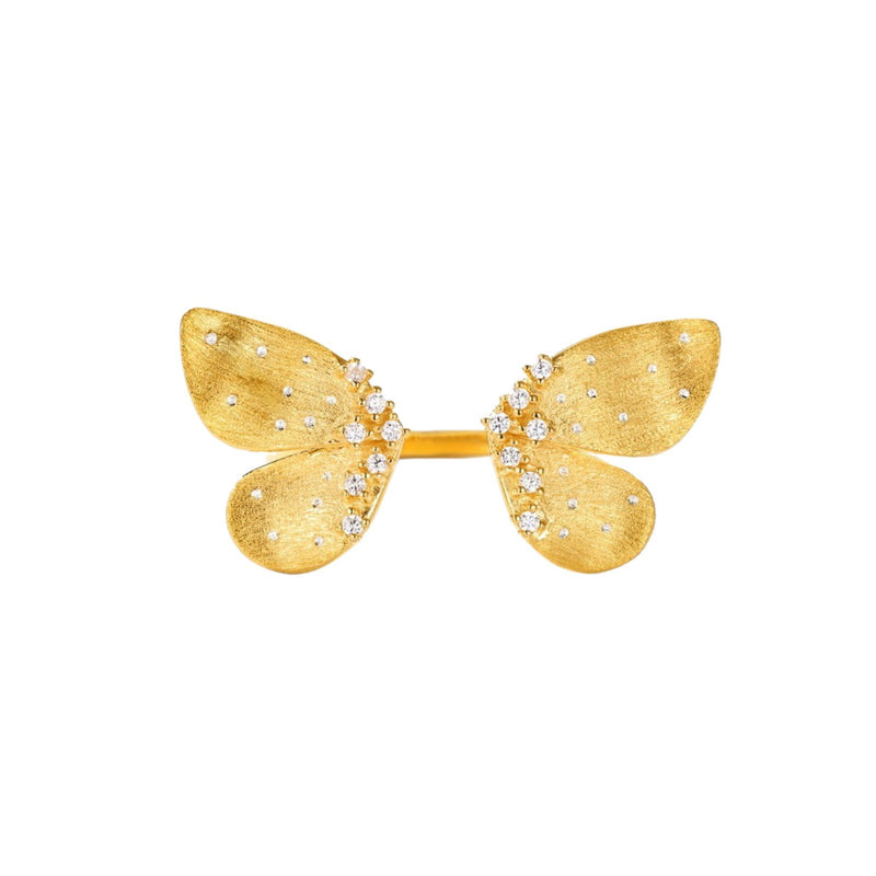 Minna 14K Gold Butterfly Open Ring