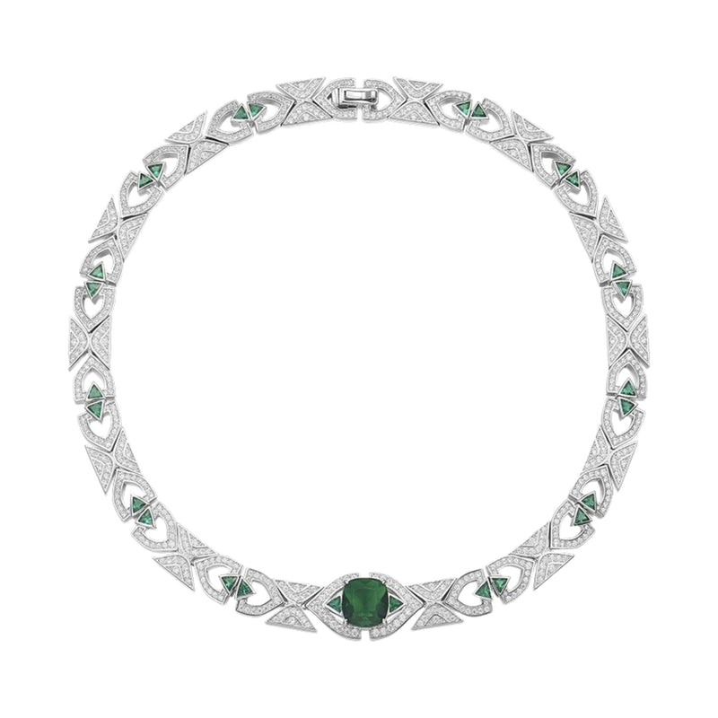 Morgane Cushion Choker Necklace