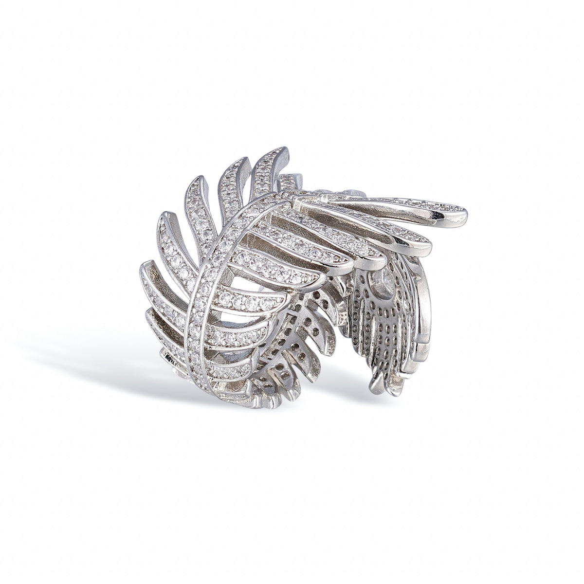Naïs Silver Plume Open Ring