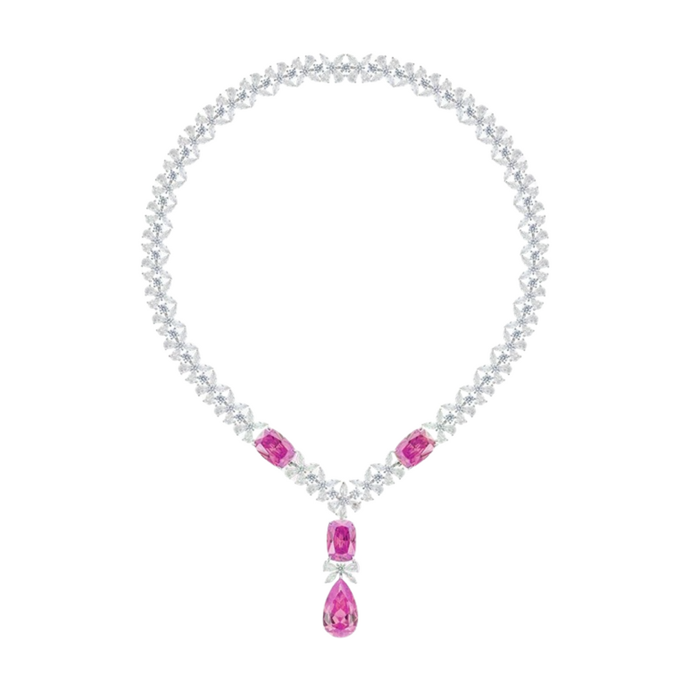 Nelly Butterfly Teardrop Necklace