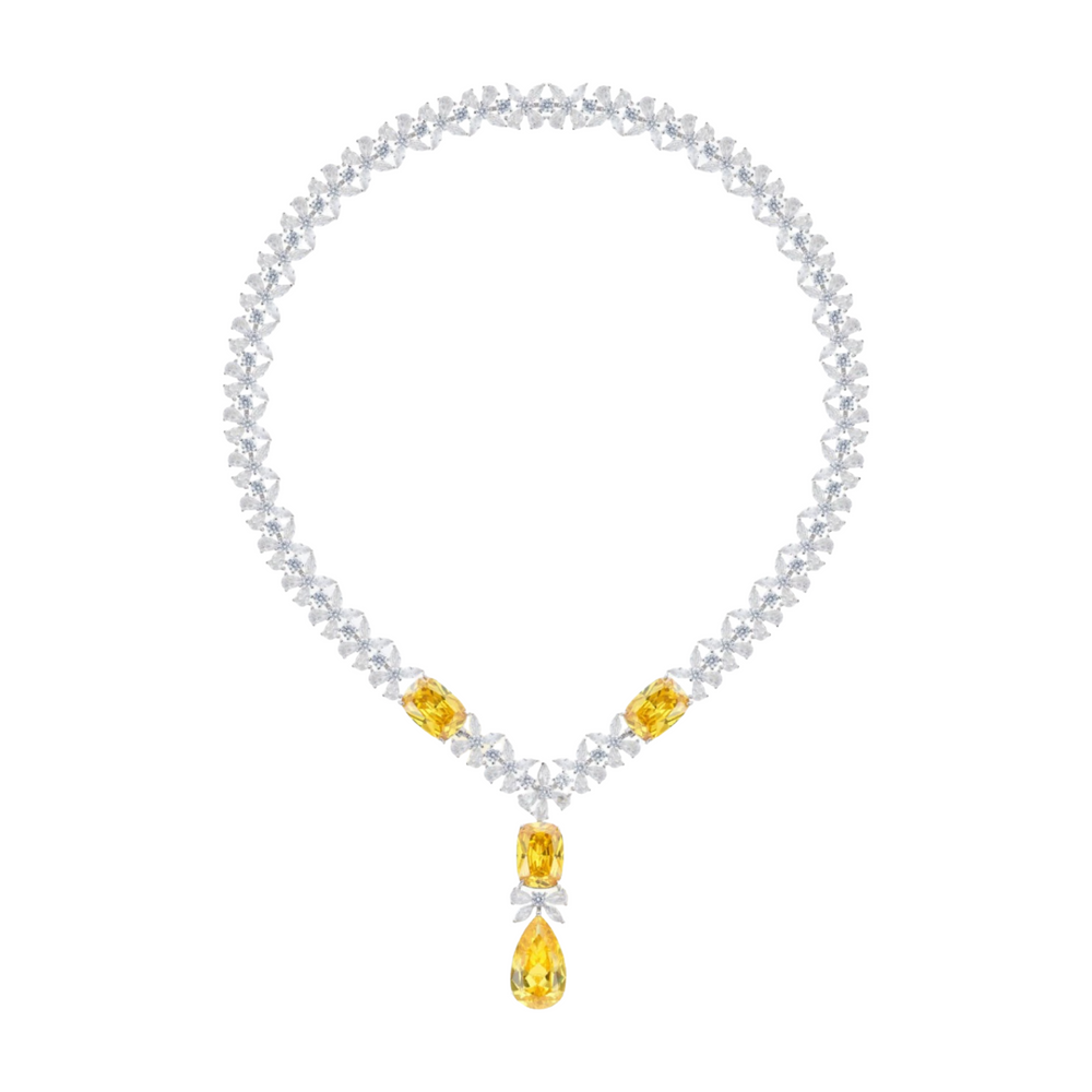 Nelly Butterfly Teardrop Necklace